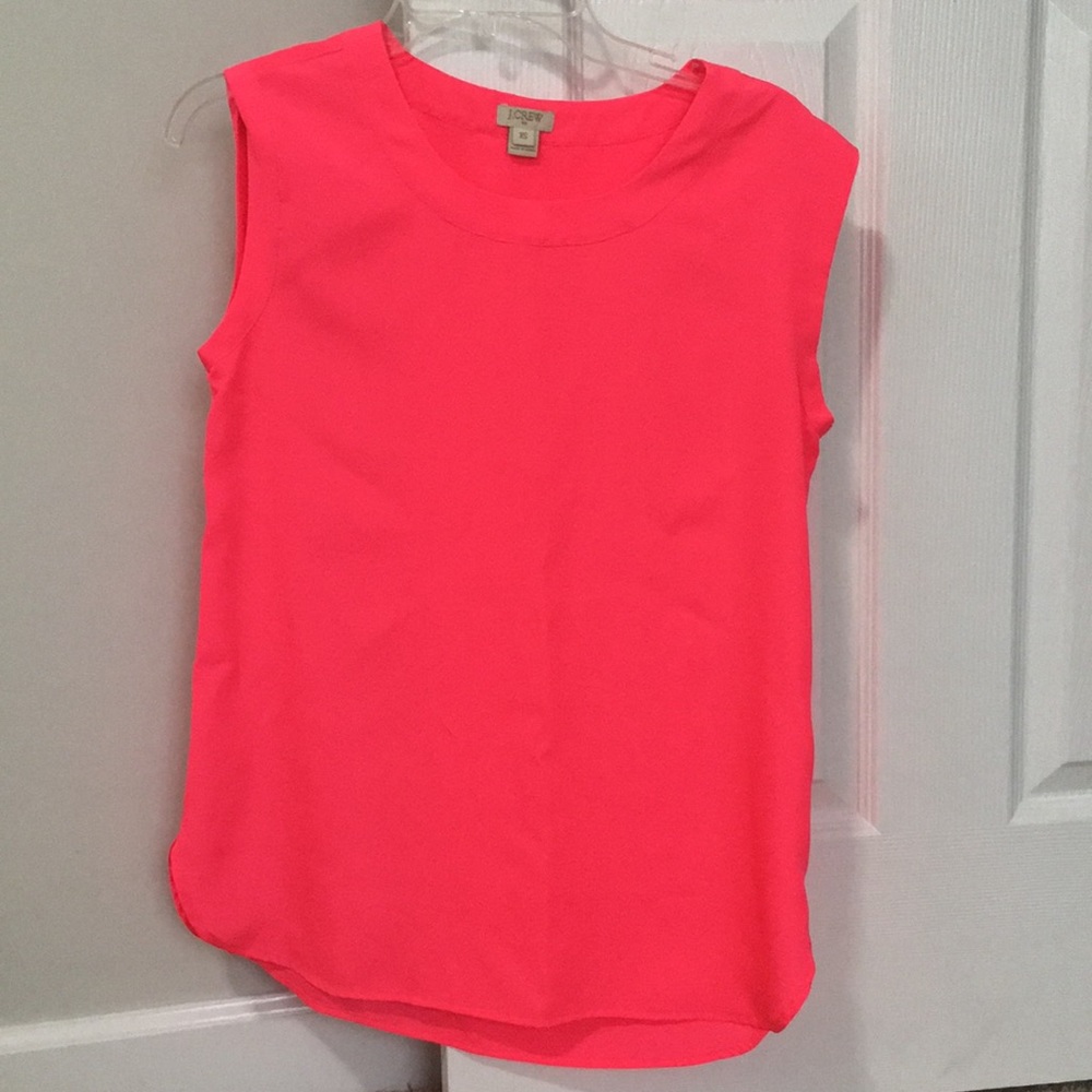 Jcrew hot pink top